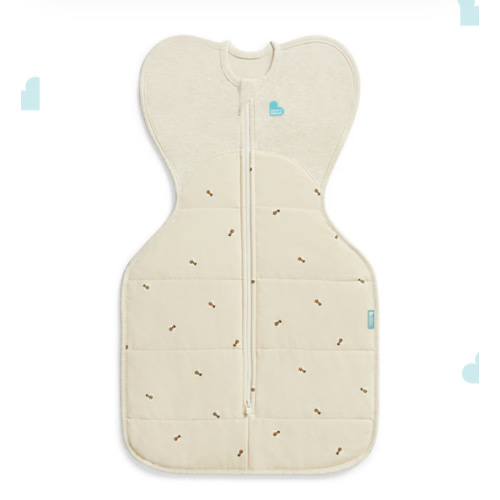 Swaddle Up™ 2.5 TOG Cotton Oatmeal Bees Newborn