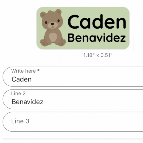 Name Labels