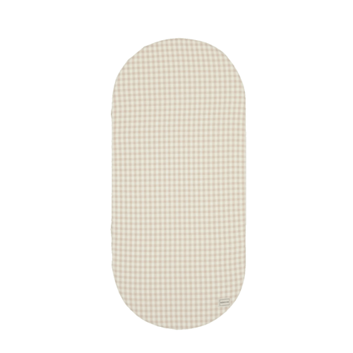 Mini Coton Fitted Sheet Vichy Rose