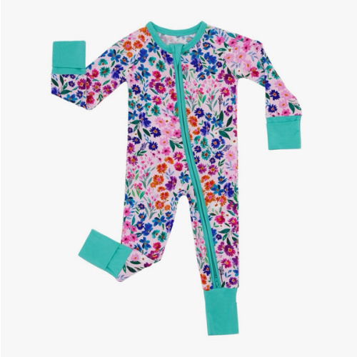 Little Sleepies Pajamas for Baby Boys & Girls, Viscose from Bamboo Baby Pajamas, Preemie & Newborn Sleepers, 2-Way Zipper PJs