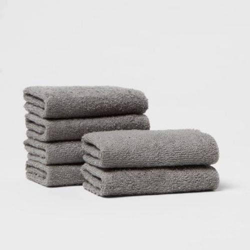 6pk Washcloth Set/Bath Towel - Room Essentials™