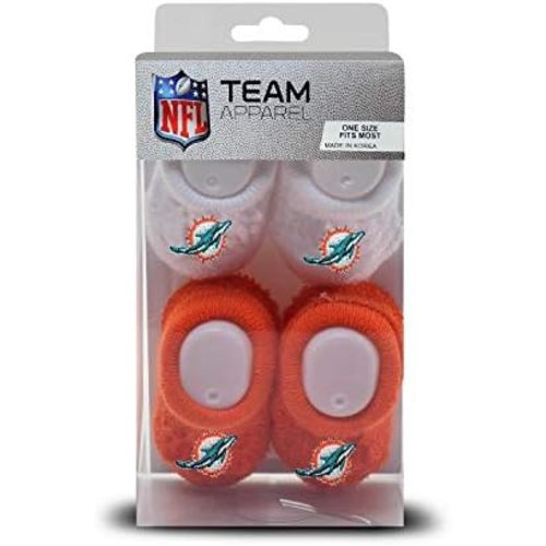 FBF Originals - NFL Infant Bootie Socks 0-12 Months - 2 Pack