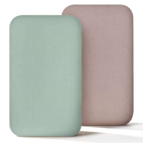 HARPPA Cuddly Bassinet Sheets, Bamboo Viscose Cotton, Oeko-TEX Certified
