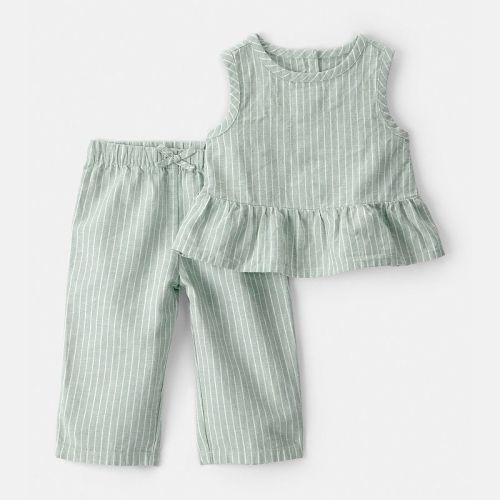 Baby Carter's 2-pc. Sleeveless Top & Pant Set
