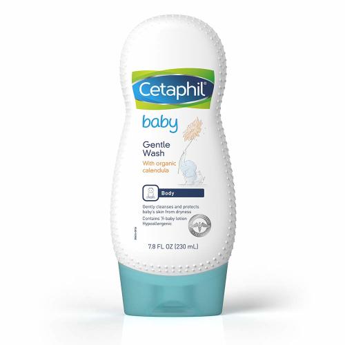 Cetaphil Baby Gentle Wash with Organic Calendula, 7.8 Oz
