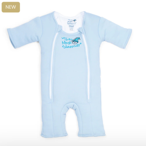 Blue Baby Merlin’s Magic Sleepsuit – 100% Cotton for Better Baby Sleep