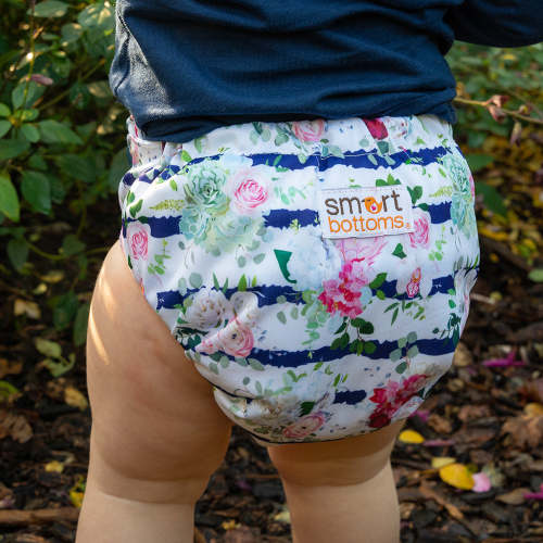 Smart Bottoms' Dream Diaper 2.0 Cloth Diaper - Belle Blossom