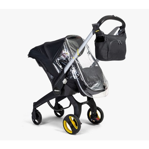 Doona™ Infant Travel System, Rain Cover & Essentials Bag Set