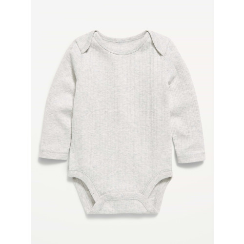 Long-Sleeve Ribbed Bodysuit for Baby