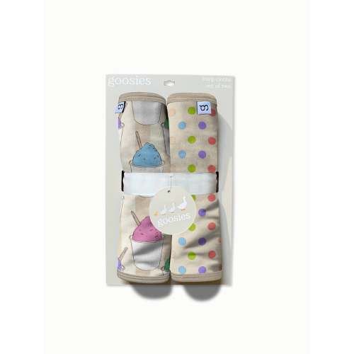 Snowball Burp Cloth Set