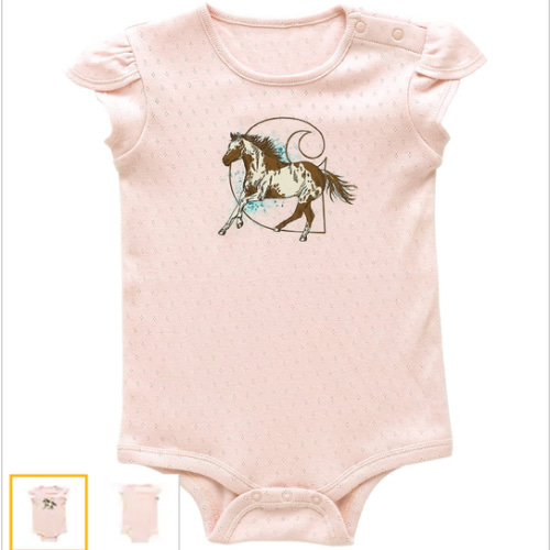 Girls' Short Sleeve Horse Bodysuit (Infant) | New Clothing & Accessories | Carhartt