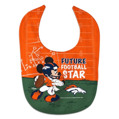Newborn & Infant Denver Broncos WinCraft Disney All-Pro Baby Bib