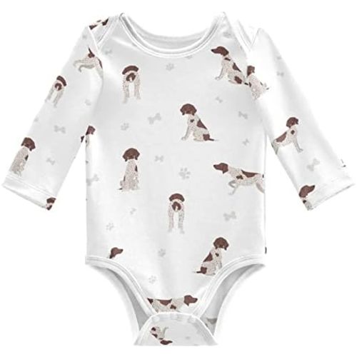 German Shorthaired Pointer long sleeve onesie