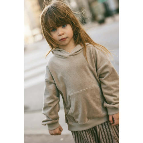 Terry Hoodie- Sand – Fostered Collection