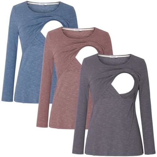 3 Packs Nursing Shirt