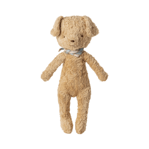Dog, Vintage plush - Soft sand