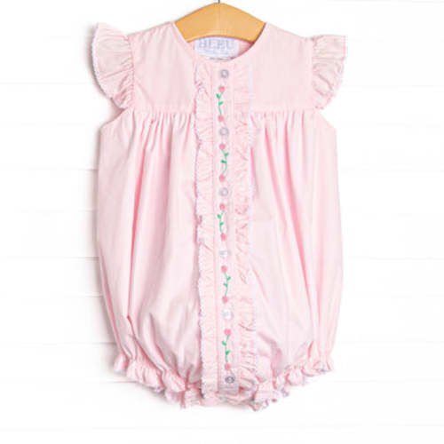 Bleu: Analise Embroidered Bubble, Pink – Stitchy Fish