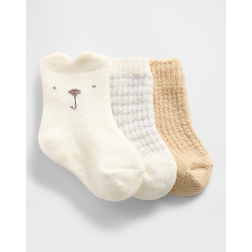 Baby CashSoft Crew Socks (3-Pack) | Gap