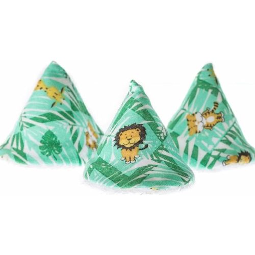 Beba Bean - Pee Pee Teepee for Baby Boy - Reusable & Washable Pee Shield for Diaper Changing - Baby Shower Gifts for Boys - Elephant Cotton Cloth - Laundry Bag - Set of 5 Covers
