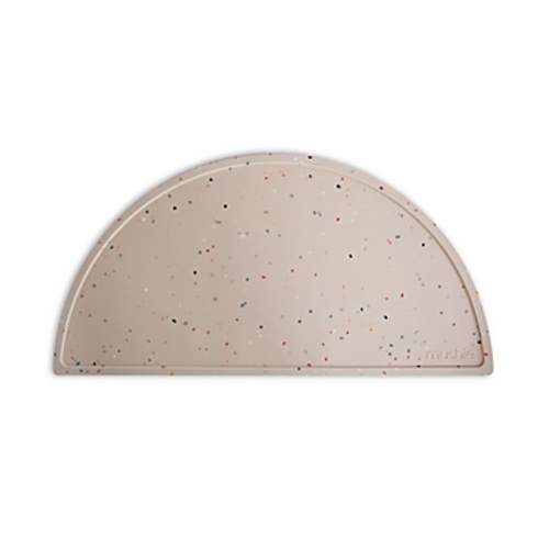 Mushie Dinosaur Silicone Placemat in  - Confetti