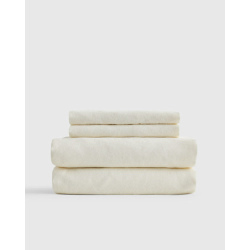 100% Organic Brushed Cotton Sheet Set in Dusty Olive