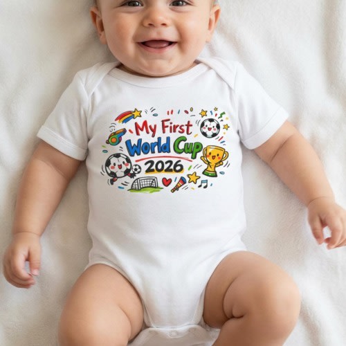 My First World Cup 2026 Infant Bodysuit