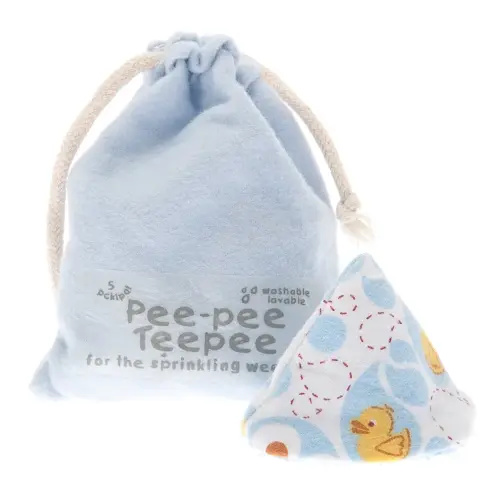 Pee-Pee Teepee Rubber Ducky Blue - Laundry Bag, PT3095
