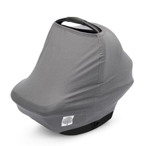 Parker Baby Co. 4 in 1 Car Seat Cover - Pewter