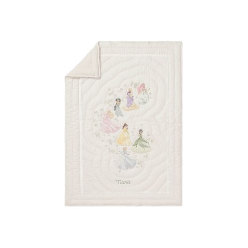 Disney Princess Heritage Baby/Toddler Quilt , 36"W x 50"L, Multi