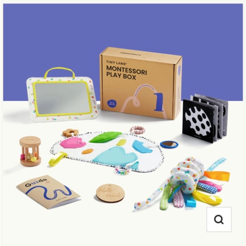 Tiny Land® Montessori Toys for Newborns (0–3 Months)