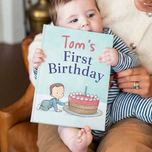Personalised 1st Birthday Storybook | First Birthday Book for Baby | Custom Keepsake Gift