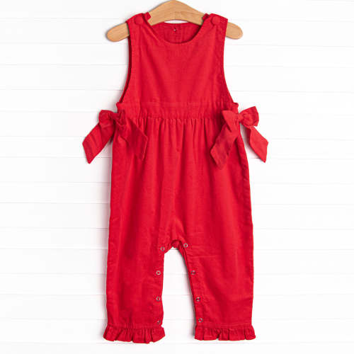 Eliza Corduroy Romper, Red
      
      
      
        –
        Stitchy Fish