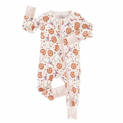 Cookie Cuddles Convertible Zip Romper | Caden Lane