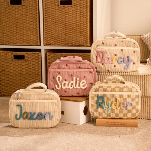 Customized Kids Lunchbag | School Lunch Bag | Personalized Handmade Kids Lunchbag | Lunchbox Bag | Picnic Bag | Back to School | Toddler