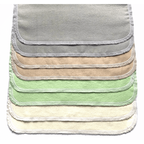 Cloth wipes 1 layer of 100% Cotton - reusable baby wipes - Cotton wipes - paperless wipes