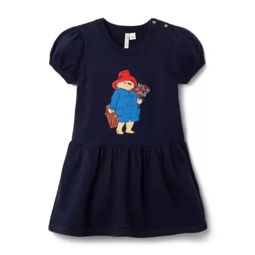 Girl Maritime Navy Paddington™ x Janie and Jack Sweater Dress by Janie and Jack