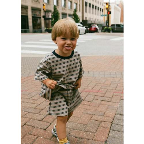 Earl Grey Stripe Tee – Fostered Collection