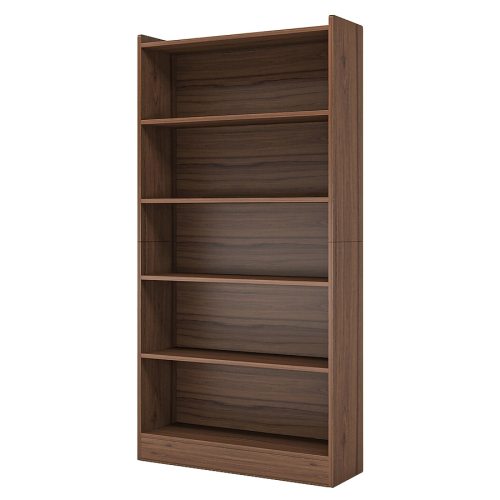 Tribesigns 6-Shelf Bookcase (Color: Brown)
