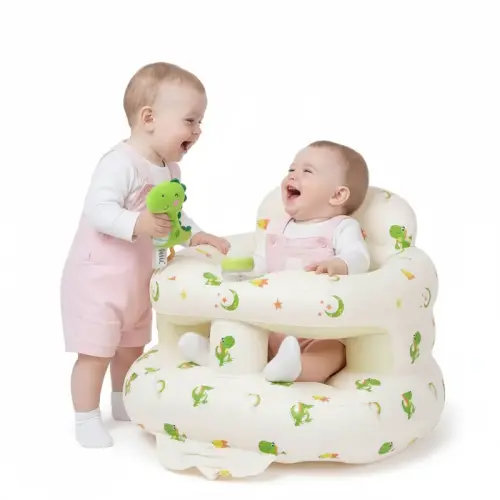 Inflatable Baby Seat for Babies 3-36 Months, Floor Chair wit - TikTok Shop