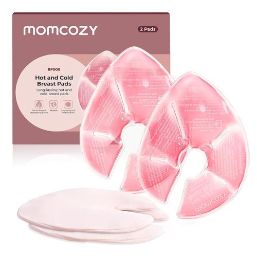 Momcozy Larger Breast Therapy Packs,Breastfeeding Essentials,Postpartum 2PK