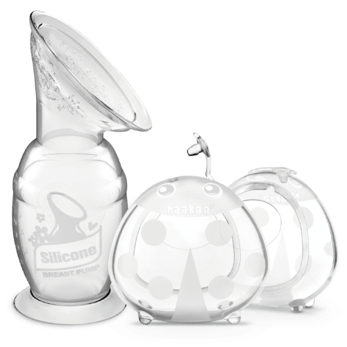 Silicone Ladybug Milk Collectors and Pump Set – Haakaa