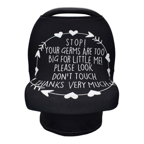 Nursing Cover for Newborn Breastfeeding,Multi Use Infant Stroller Canopy, Unisex Baby Car Seat Cover High Chair Cover Shopping Cart Cover for Baby Boy and Girl