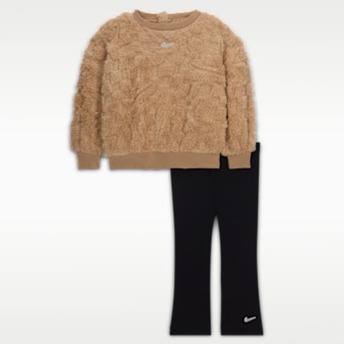 Nike Cozy Baby (12-24M) 2-Piece Flared Leggings Set. Nike.com