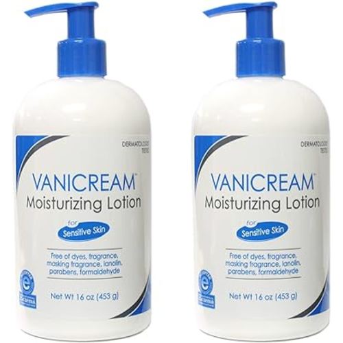 Vanicream Moisturizing Lotion, Pump, 16 Ounce (Pack of 2)