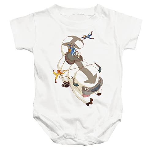 Avatar The Last Airbender Hang On Appa Infant Baby Boys Onesie Snapsuit