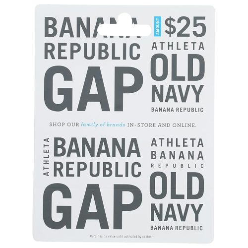 Gap Options (Multibrand) $25 Gift Card