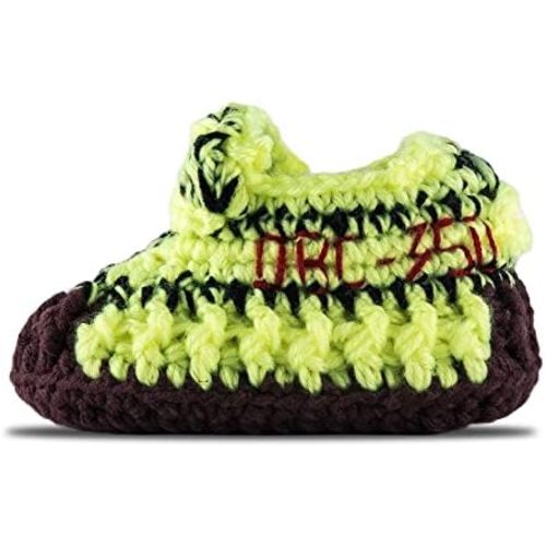 Diaper Book Club Baby Sneakers Crochet Hypebeast Shoes for Toddler Sneakerheads, Soft Booties for Boys & Girls, Designer Kids Fashion, Breathable & Comfortable Children's Kicks