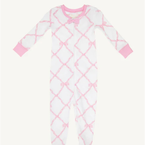 Noelle's Night Night - Belle Meade Bow with Pier Party Pink