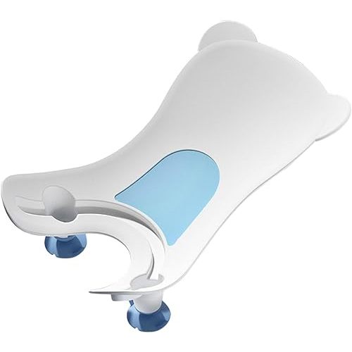 Portable Infant Bath Quick Babies Buttock Washing Tool for Counter Bathtub Daily Use Babies Butt Basin Ergonomic Infant Bathtub for Easy of Baby Buttocks Bathtub for Newborn (White, One Size)