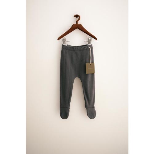 ZARA TIMELESS - POINTELLE LEGGINGS - Anthracite grey | ZARA United States